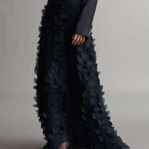 09 L431602W082 Cry Me A River Skirt Midnight 1733