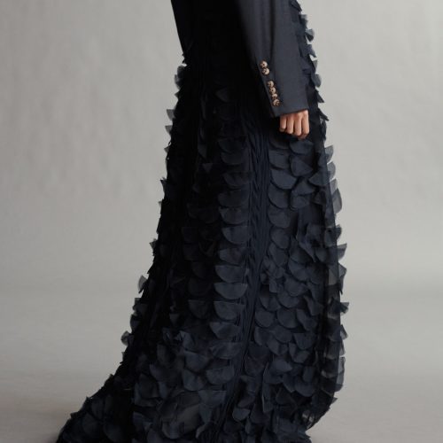 09 L431602W082 Cry Me A River Skirt Midnight 1787