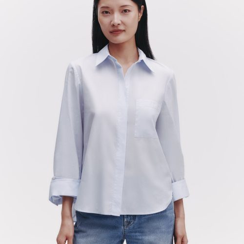 Boyfriend Shirt in Superfine Cotton